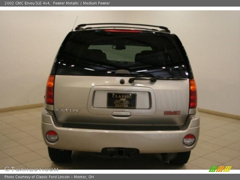 Pewter Metallic / Medium Pewter 2002 GMC Envoy SLE 4x4
