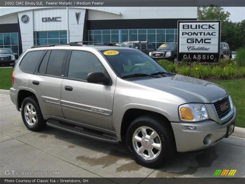 Pewter Metallic / Medium Pewter 2002 GMC Envoy SLE