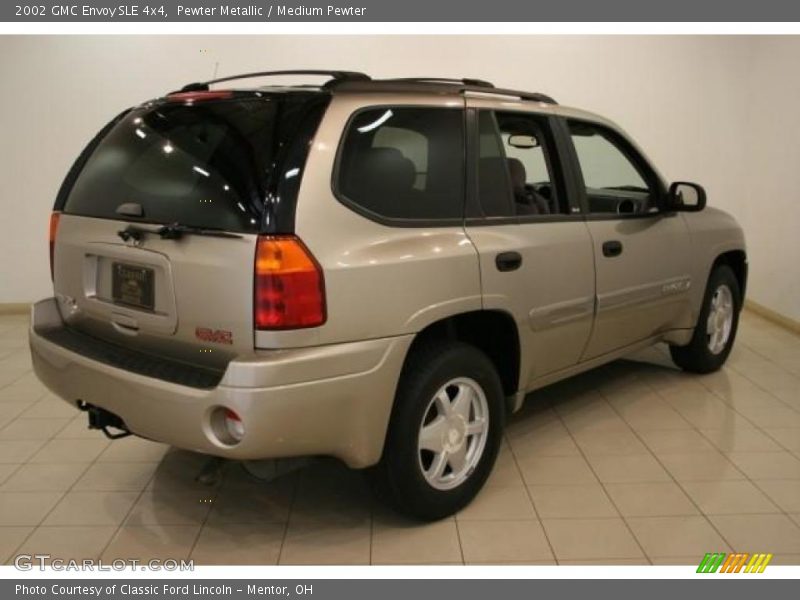 Pewter Metallic / Medium Pewter 2002 GMC Envoy SLE 4x4