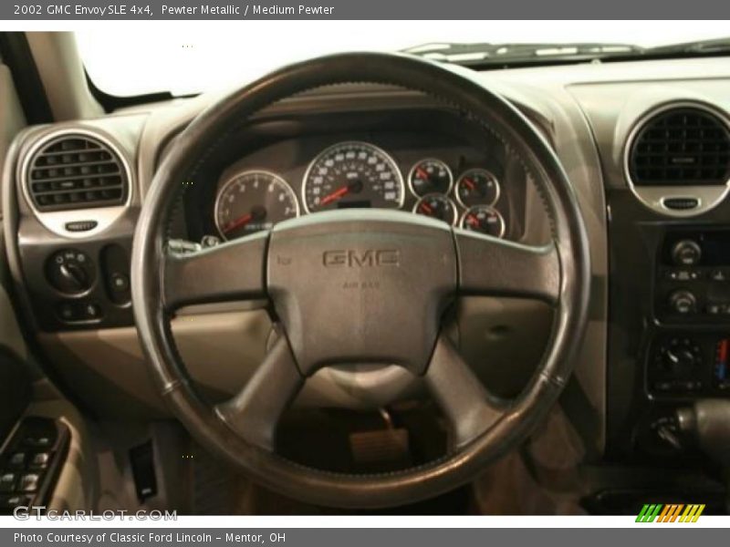 Pewter Metallic / Medium Pewter 2002 GMC Envoy SLE 4x4