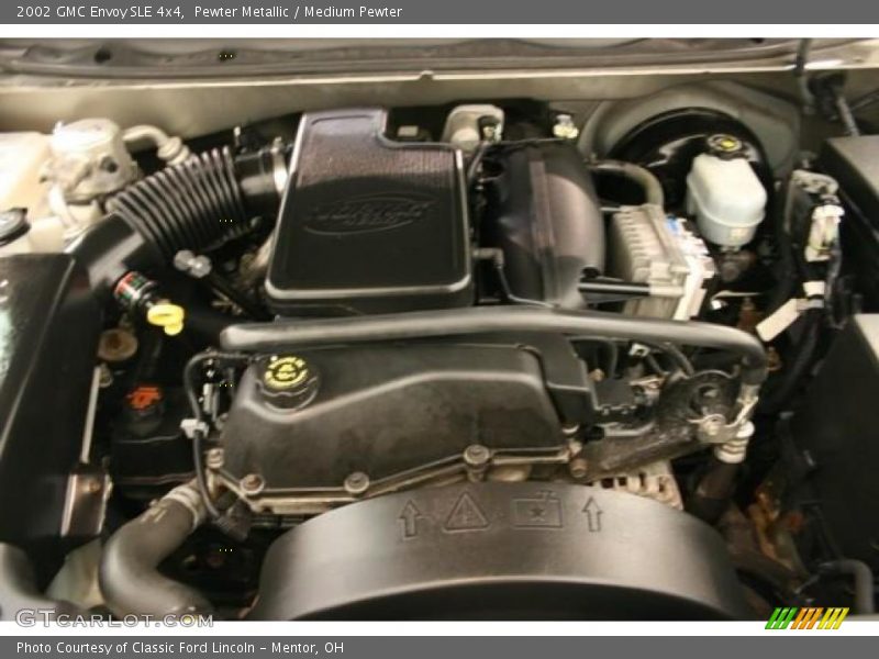 Pewter Metallic / Medium Pewter 2002 GMC Envoy SLE 4x4