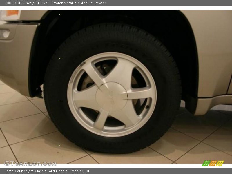 Pewter Metallic / Medium Pewter 2002 GMC Envoy SLE 4x4