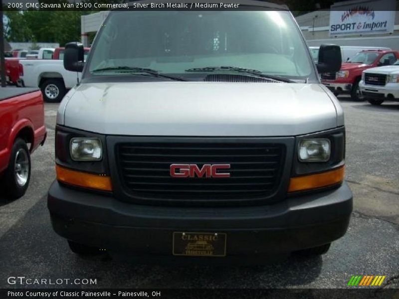 Silver Birch Metallic / Medium Pewter 2005 GMC Savana Van 2500 Commercial