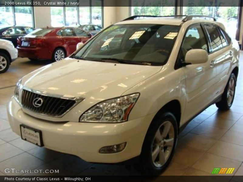 Crystal White / Ivory 2008 Lexus RX 350