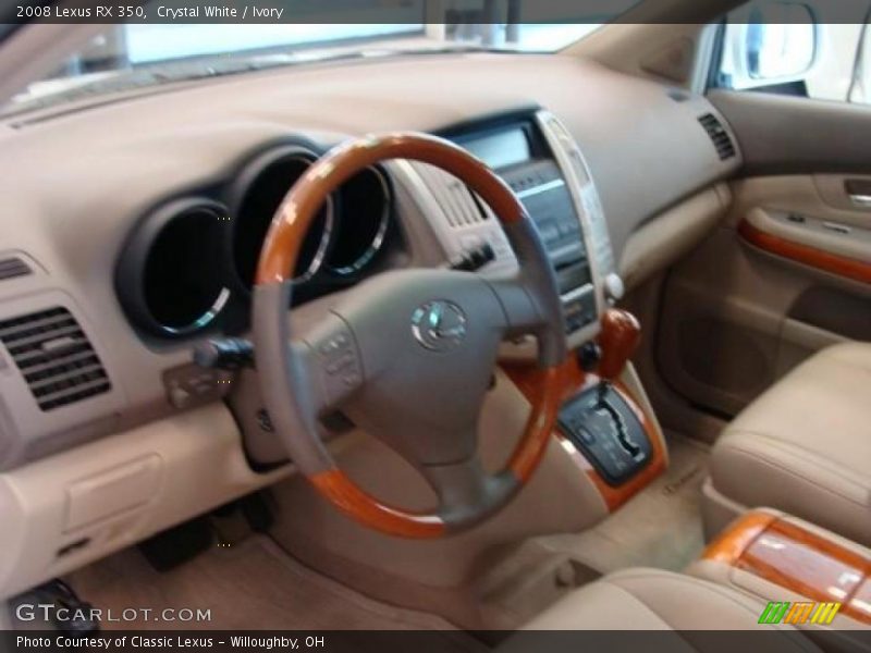 Crystal White / Ivory 2008 Lexus RX 350