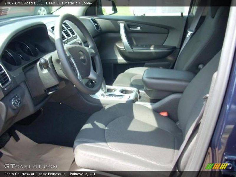 Deep Blue Metallic / Ebony 2007 GMC Acadia SLE