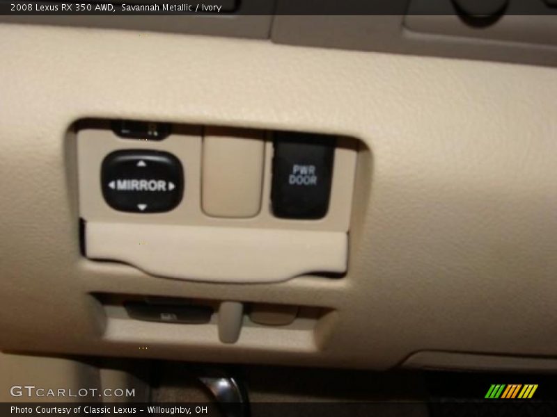 Savannah Metallic / Ivory 2008 Lexus RX 350 AWD