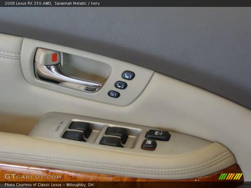 Savannah Metallic / Ivory 2008 Lexus RX 350 AWD