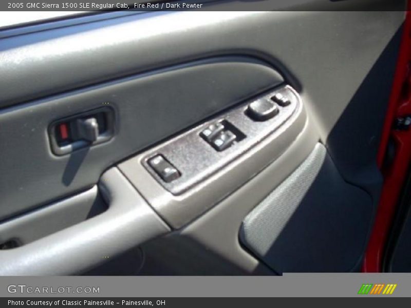 Fire Red / Dark Pewter 2005 GMC Sierra 1500 SLE Regular Cab