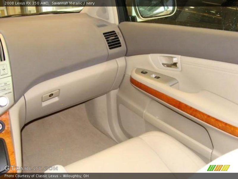 Savannah Metallic / Ivory 2008 Lexus RX 350 AWD