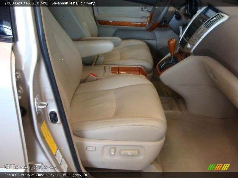Savannah Metallic / Ivory 2008 Lexus RX 350 AWD