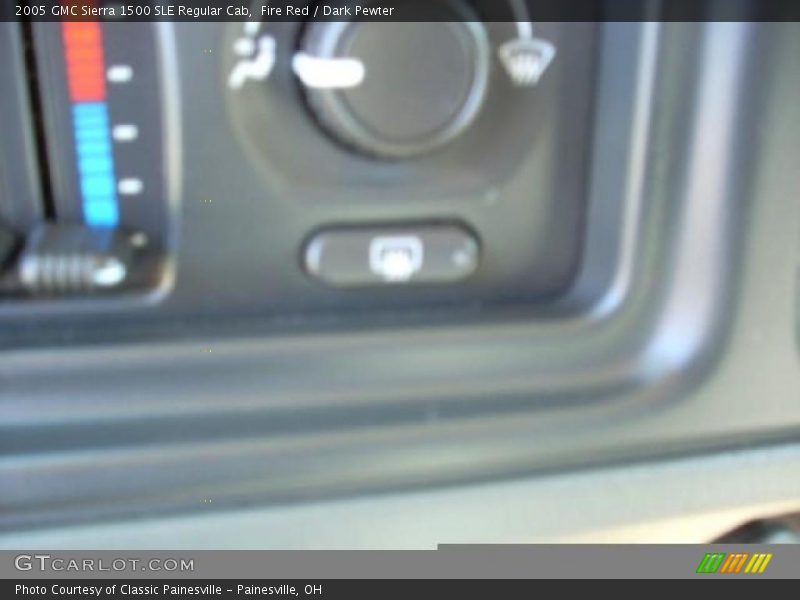 Fire Red / Dark Pewter 2005 GMC Sierra 1500 SLE Regular Cab