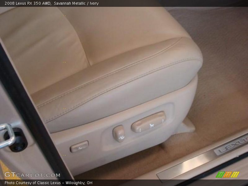 Savannah Metallic / Ivory 2008 Lexus RX 350 AWD
