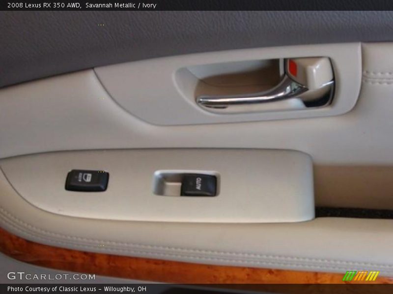 Savannah Metallic / Ivory 2008 Lexus RX 350 AWD