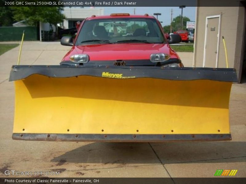 Fire Red / Dark Pewter 2006 GMC Sierra 2500HD SL Extended Cab 4x4