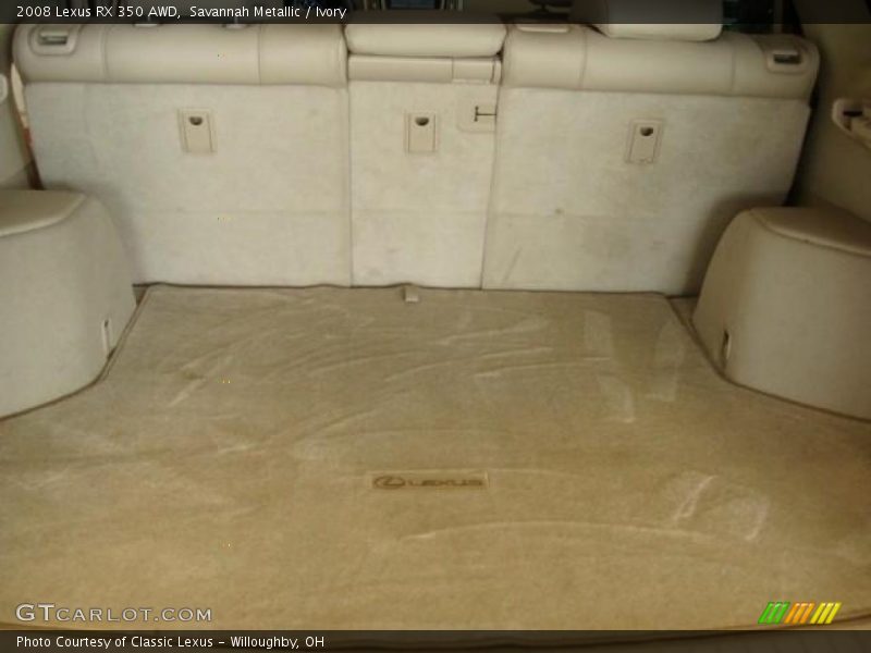 Savannah Metallic / Ivory 2008 Lexus RX 350 AWD