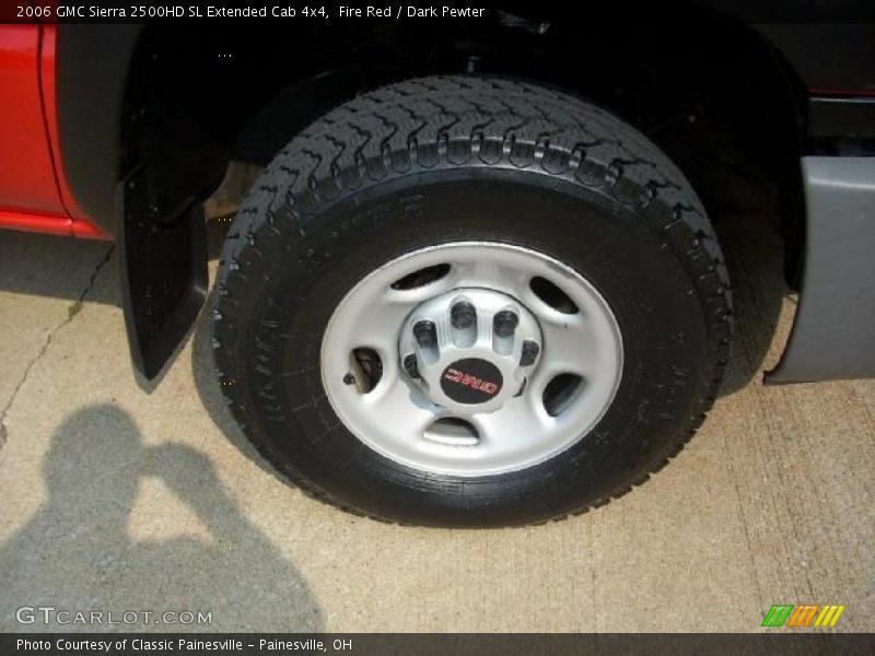 Fire Red / Dark Pewter 2006 GMC Sierra 2500HD SL Extended Cab 4x4