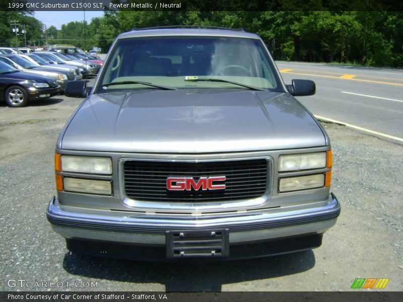 Pewter Metallic / Neutral 1999 GMC Suburban C1500 SLT