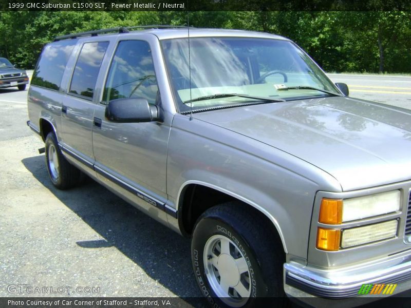 Pewter Metallic / Neutral 1999 GMC Suburban C1500 SLT