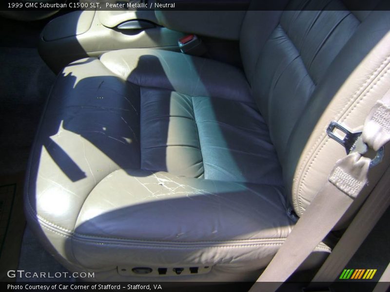 Pewter Metallic / Neutral 1999 GMC Suburban C1500 SLT