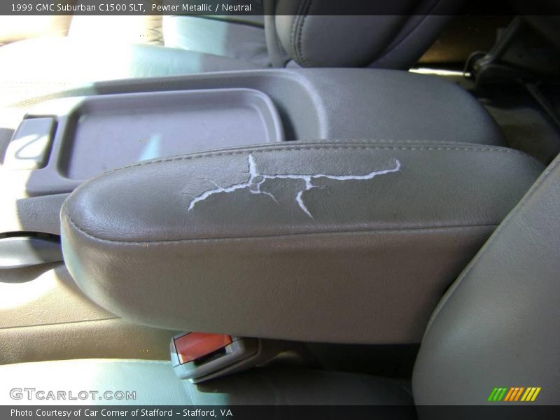 Pewter Metallic / Neutral 1999 GMC Suburban C1500 SLT