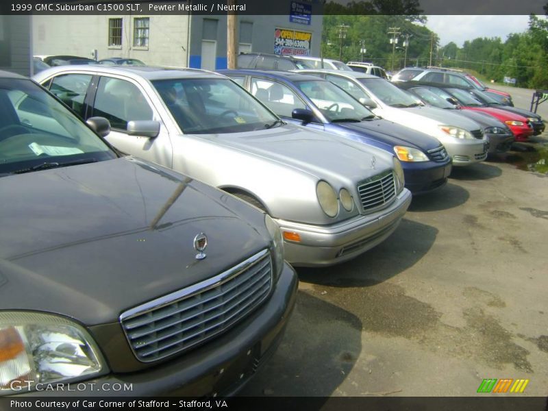 Pewter Metallic / Neutral 1999 GMC Suburban C1500 SLT