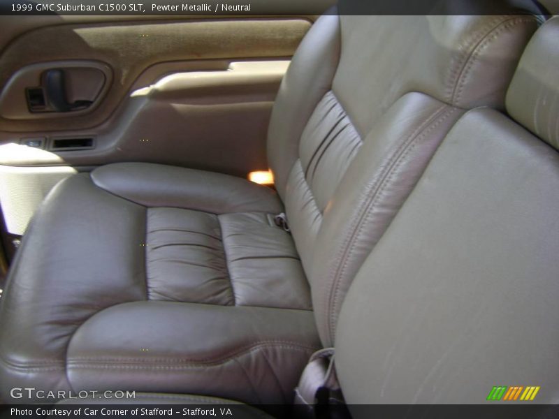 Pewter Metallic / Neutral 1999 GMC Suburban C1500 SLT