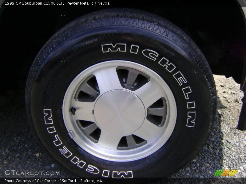 Pewter Metallic / Neutral 1999 GMC Suburban C1500 SLT