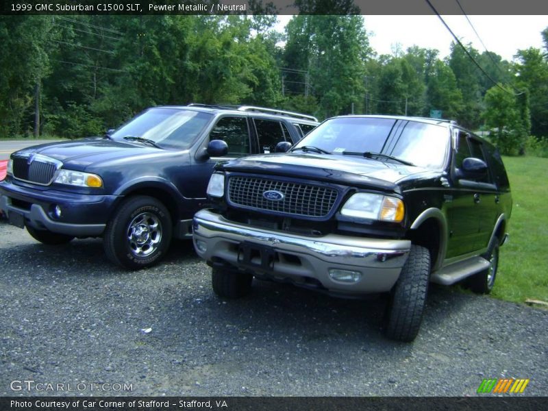 Pewter Metallic / Neutral 1999 GMC Suburban C1500 SLT