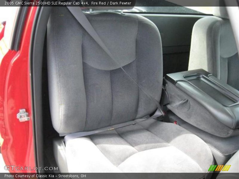 Fire Red / Dark Pewter 2005 GMC Sierra 2500HD SLE Regular Cab 4x4