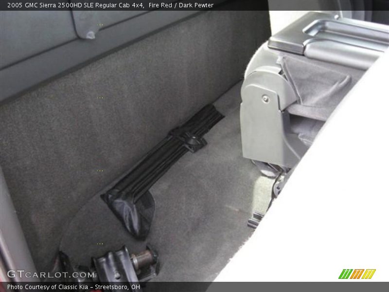 Fire Red / Dark Pewter 2005 GMC Sierra 2500HD SLE Regular Cab 4x4