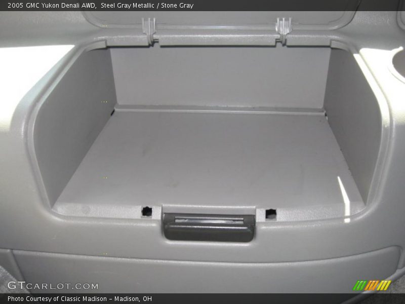 Steel Gray Metallic / Stone Gray 2005 GMC Yukon Denali AWD