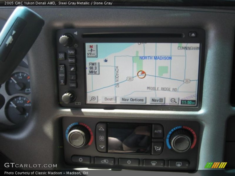 Steel Gray Metallic / Stone Gray 2005 GMC Yukon Denali AWD