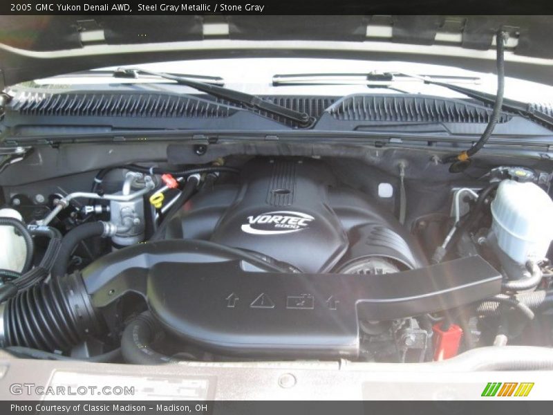 Steel Gray Metallic / Stone Gray 2005 GMC Yukon Denali AWD