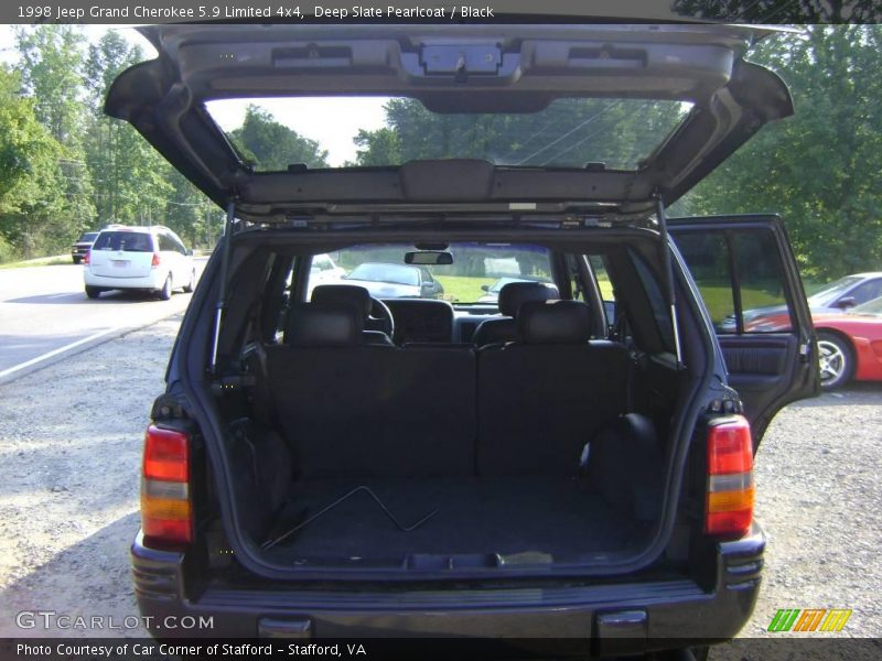 Deep Slate Pearlcoat / Black 1998 Jeep Grand Cherokee 5.9 Limited 4x4