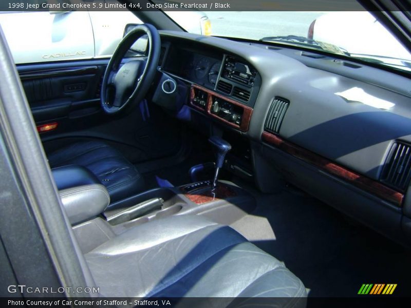 Deep Slate Pearlcoat / Black 1998 Jeep Grand Cherokee 5.9 Limited 4x4