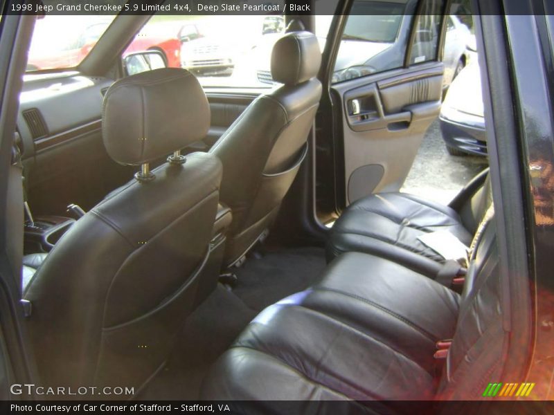 Deep Slate Pearlcoat / Black 1998 Jeep Grand Cherokee 5.9 Limited 4x4