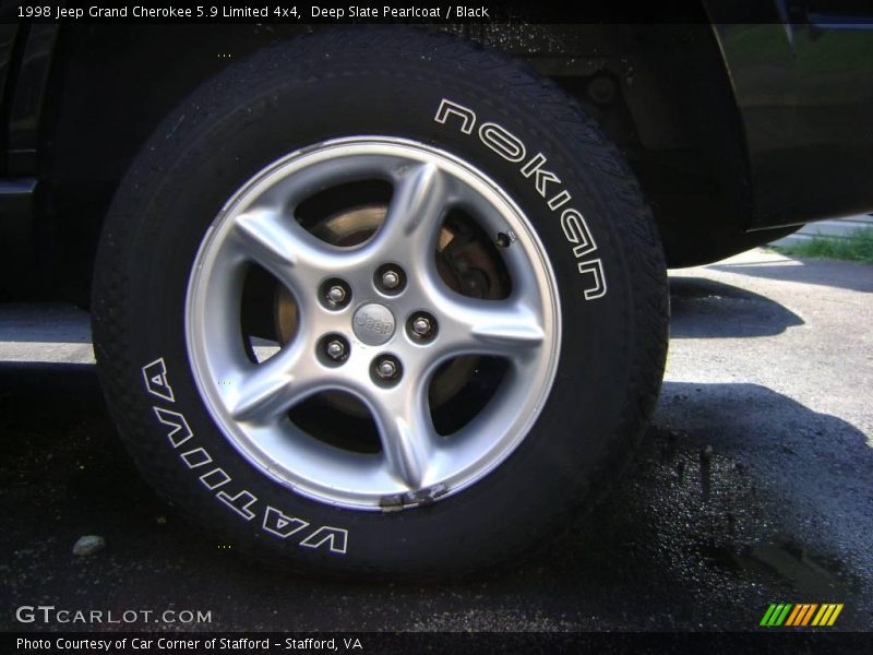 Deep Slate Pearlcoat / Black 1998 Jeep Grand Cherokee 5.9 Limited 4x4