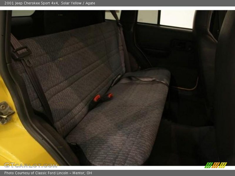 Solar Yellow / Agate 2001 Jeep Cherokee Sport 4x4