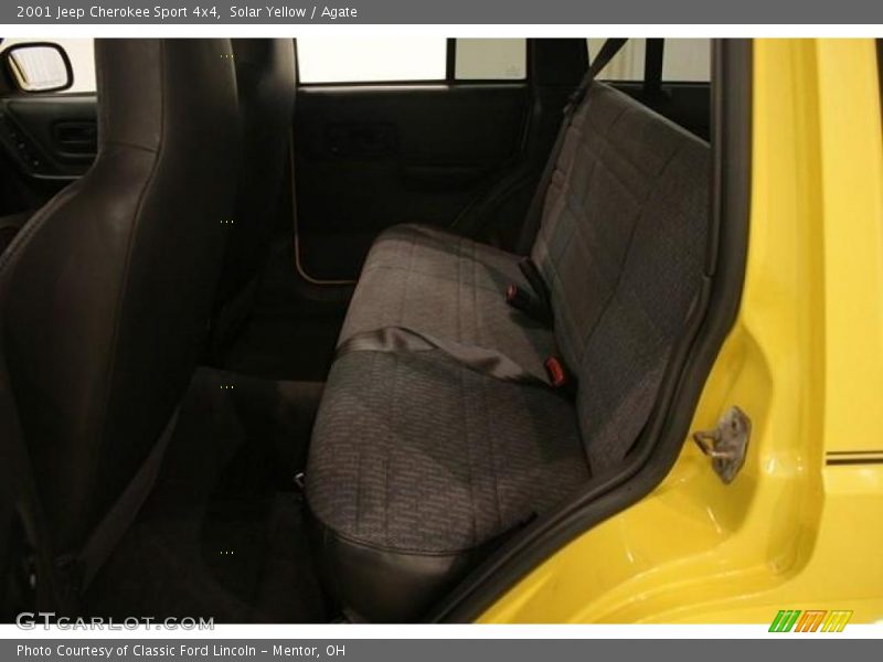Solar Yellow / Agate 2001 Jeep Cherokee Sport 4x4