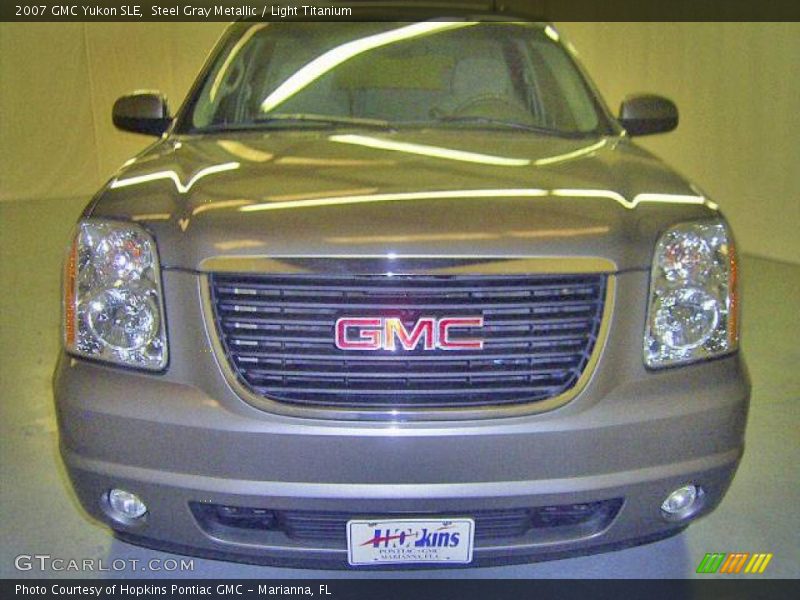 Steel Gray Metallic / Light Titanium 2007 GMC Yukon SLE