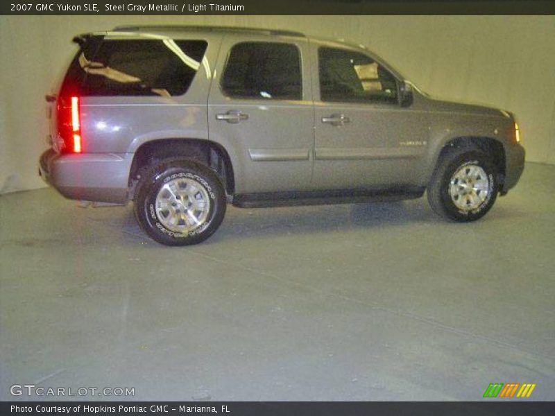 Steel Gray Metallic / Light Titanium 2007 GMC Yukon SLE