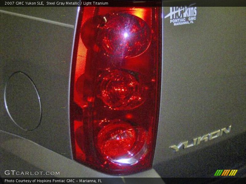 Steel Gray Metallic / Light Titanium 2007 GMC Yukon SLE