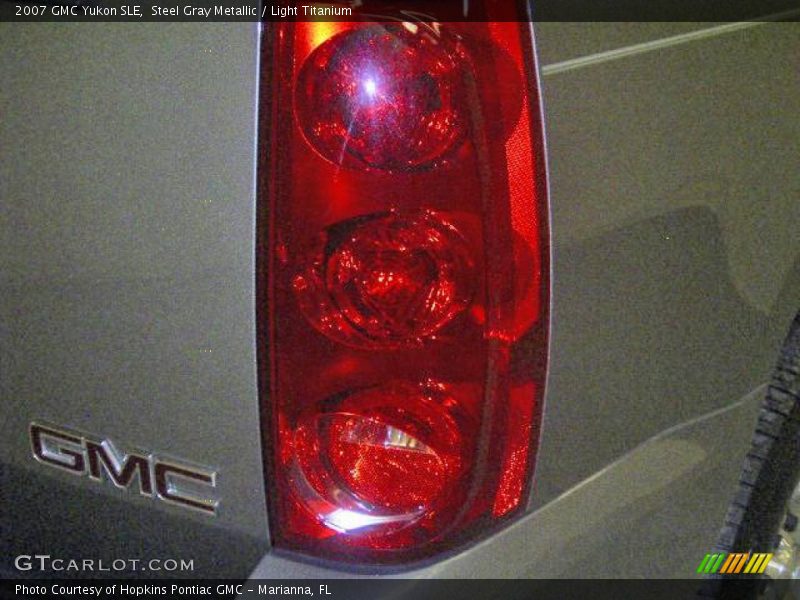 Steel Gray Metallic / Light Titanium 2007 GMC Yukon SLE