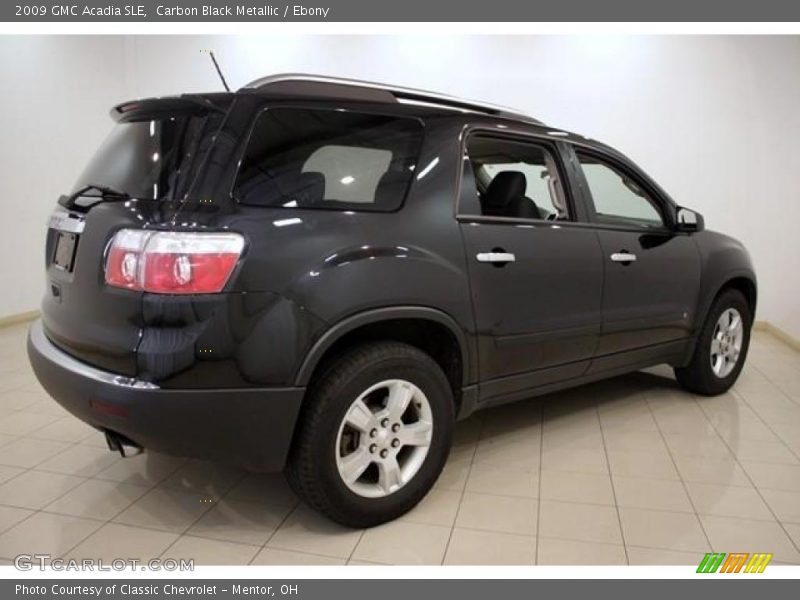 Carbon Black Metallic / Ebony 2009 GMC Acadia SLE