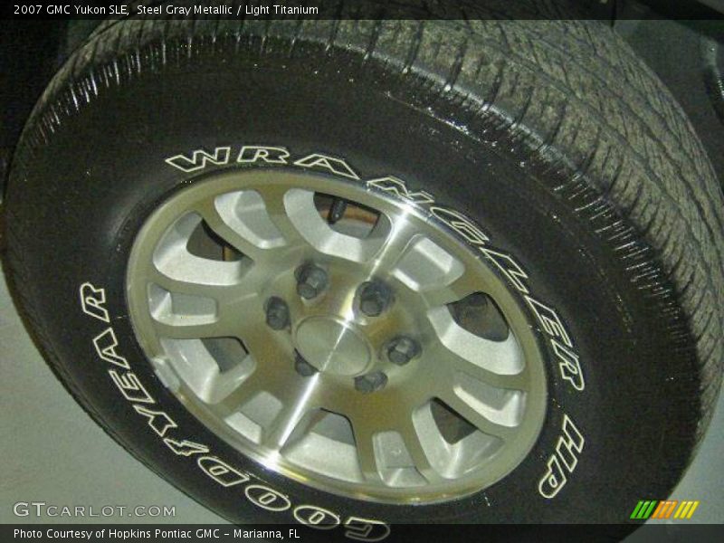 Steel Gray Metallic / Light Titanium 2007 GMC Yukon SLE