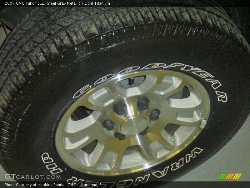 Steel Gray Metallic / Light Titanium 2007 GMC Yukon SLE