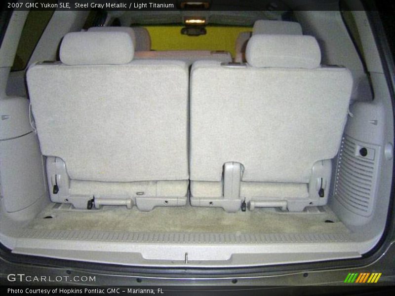 Steel Gray Metallic / Light Titanium 2007 GMC Yukon SLE
