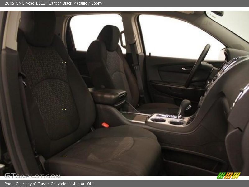 Carbon Black Metallic / Ebony 2009 GMC Acadia SLE