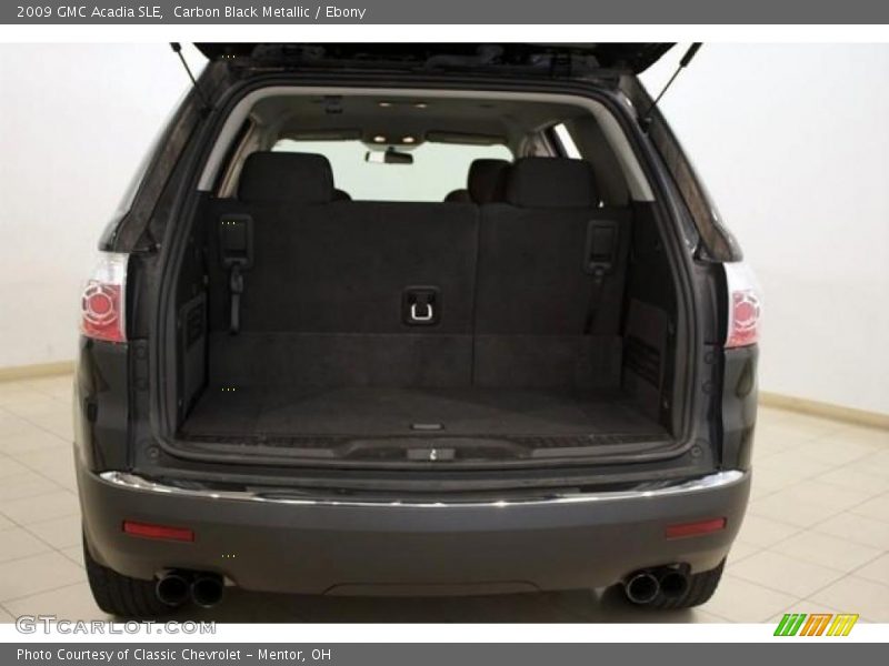 Carbon Black Metallic / Ebony 2009 GMC Acadia SLE